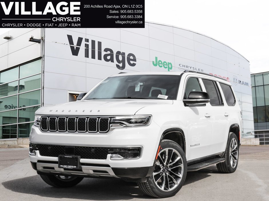 2023 Jeep WAGONEER Series II in Ajax, Ontario at Lakeridge Auto Gallery - w940px