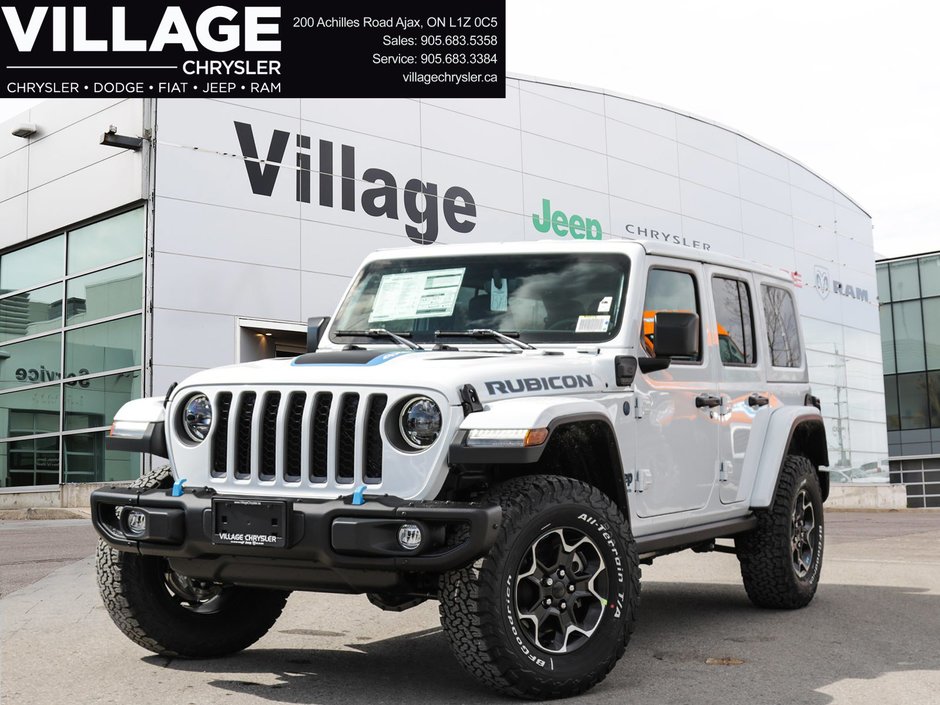 2023 Jeep Wrangler 4xe Rubicon in Ajax, Ontario at Lakeridge Auto Gallery - w940px