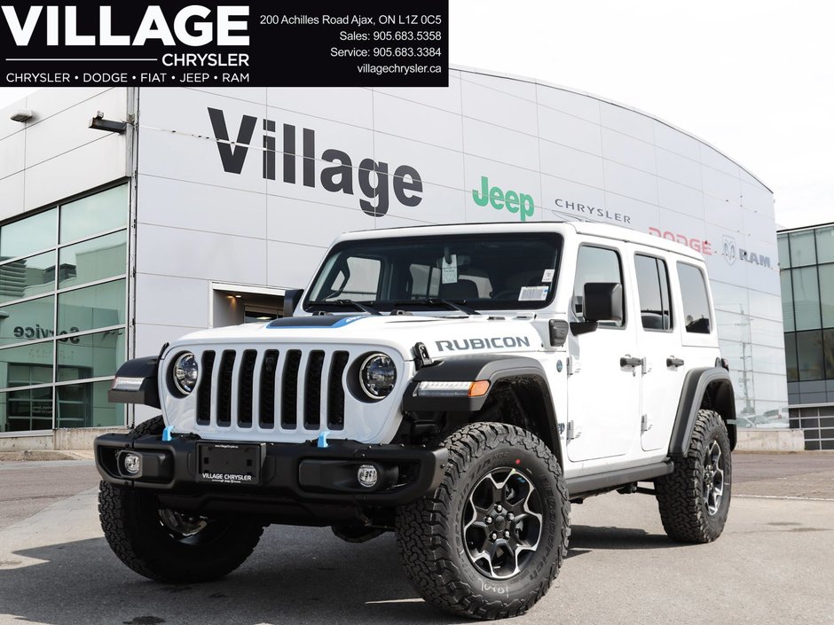 2023 Jeep Wrangler 4xe Rubicon in Ajax, Ontario at Lakeridge Auto Gallery - w940px