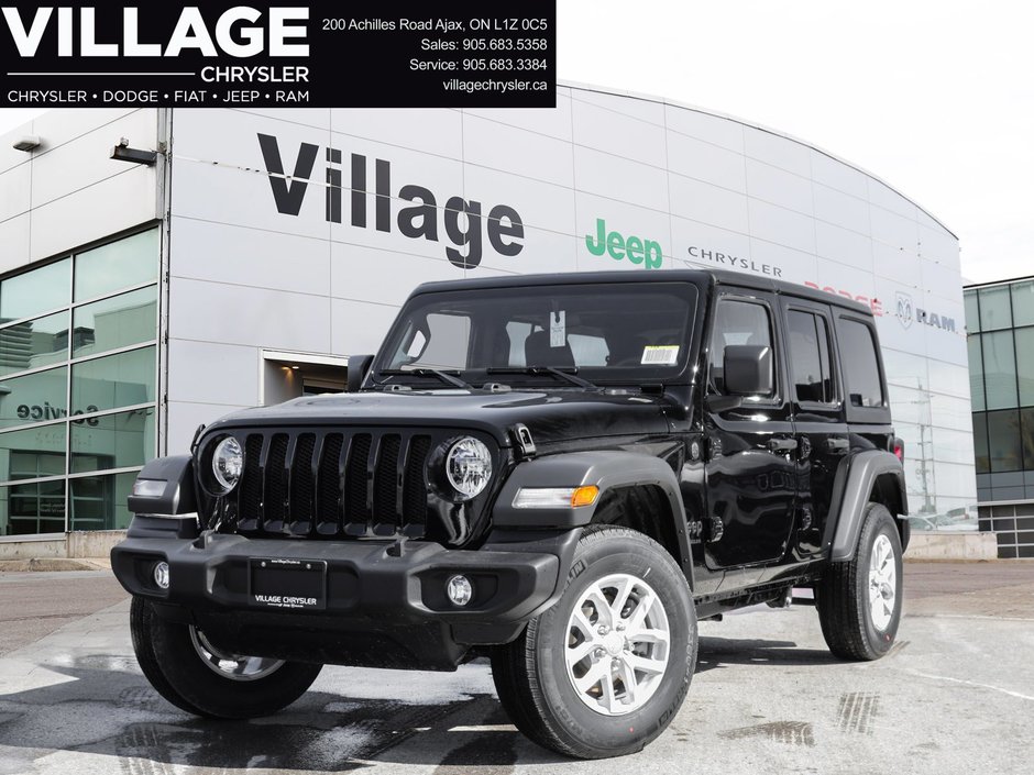 2023 Jeep Wrangler Sport in Ajax, Ontario at Lakeridge Auto Gallery - w940px