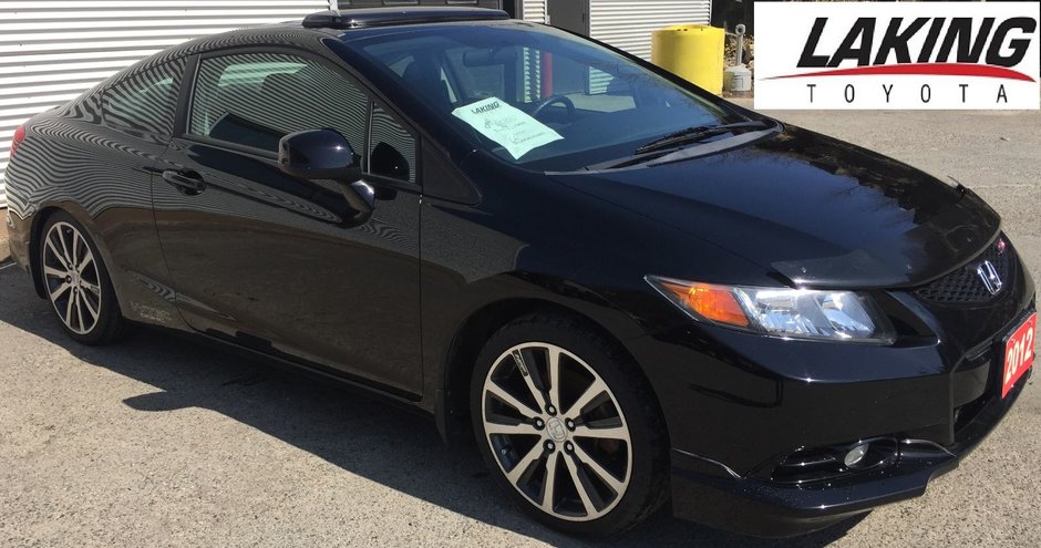 Laking Toyota 2012 Honda Civic Cpe Si 2 Door Coupe Manual Comprehensive Coverage 22991a