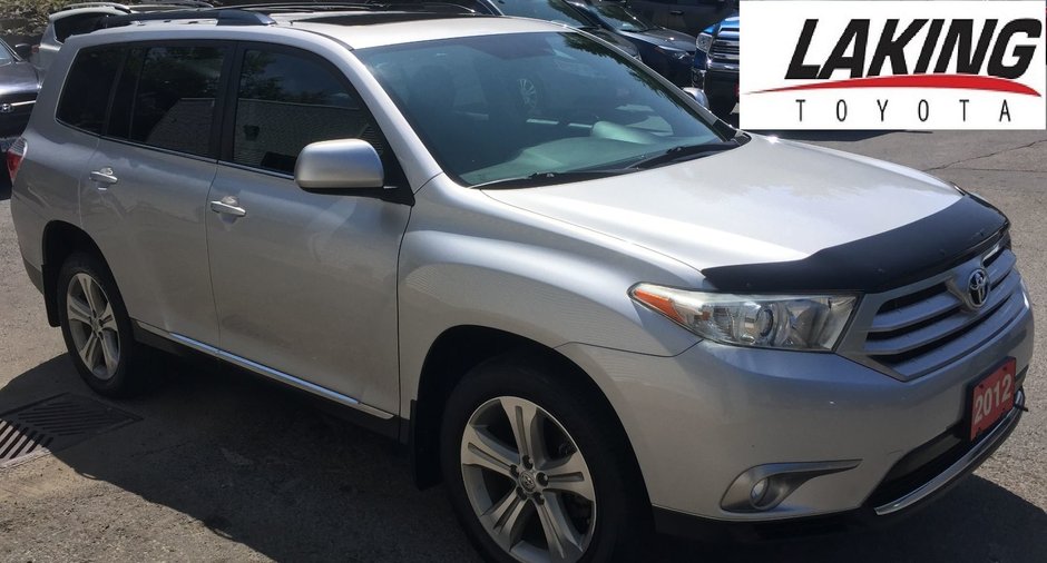 Laking Toyota | 2012 Toyota Highlander LEATHER PACK AWD V6 3rd ROW "TOP SAFETY RATING" | #26080A