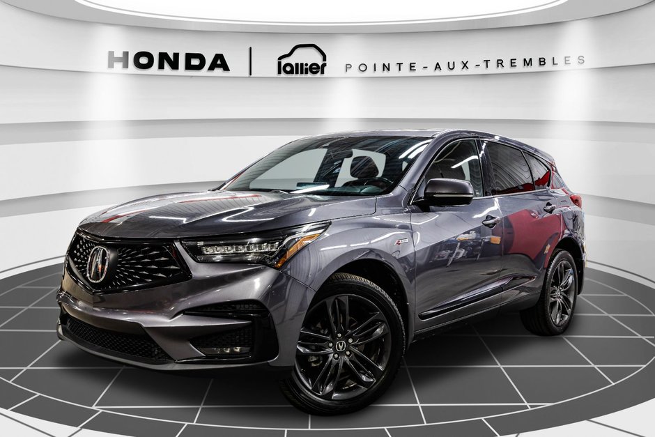 Acura RDX A-Spec intérieur rouge et noir 2020 à , Québec