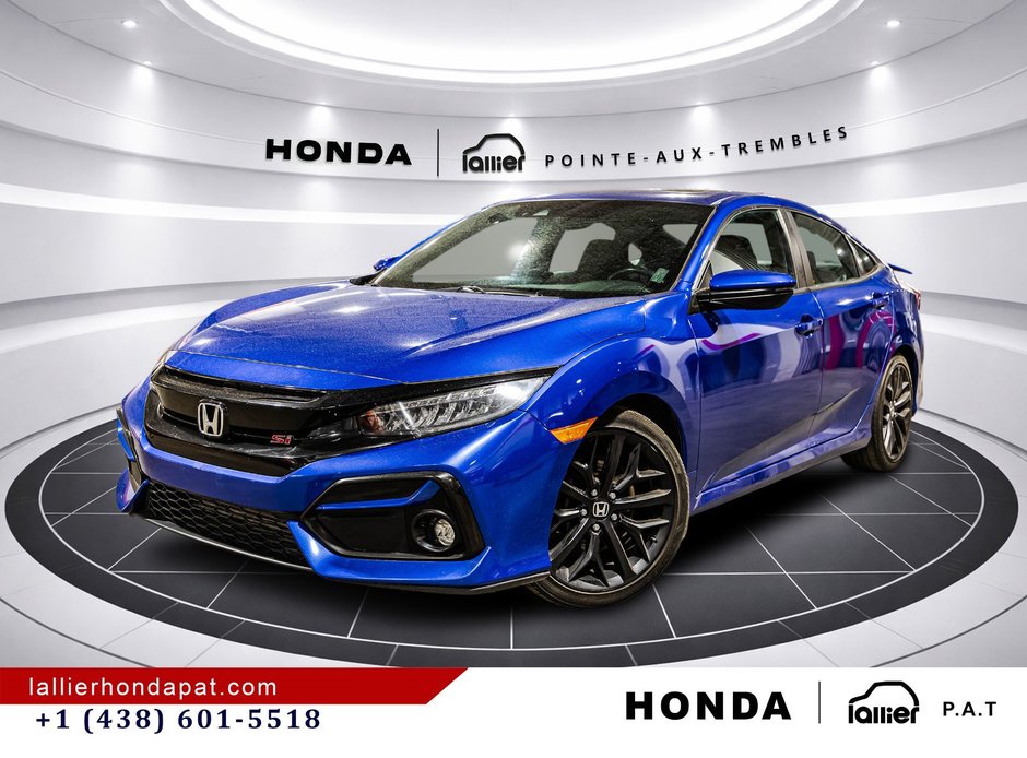 Honda Civic Si Sedan  2020 à Montréal, Québec