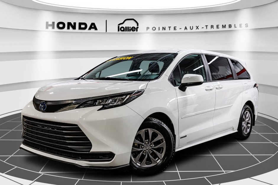Toyota Sienna LE HYBIRDE 8 PLACES 2021 à , Québec