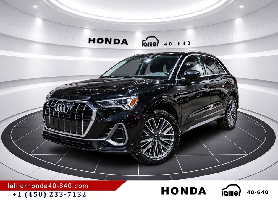 Audi Q3 TECHNIK/S-LINE/TOIT PANO/SYSTÈME SONOS 2022 à Montréal, Québec