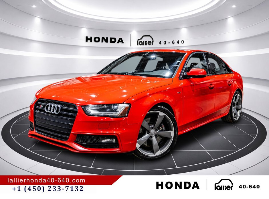 Audi S4 Progressiv 2014 à Montréal, Québec