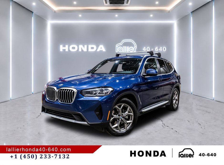 2022 BMW X3 xDrive30i/ JAMAIS ACCIDENTÉ in Montréal, Quebec