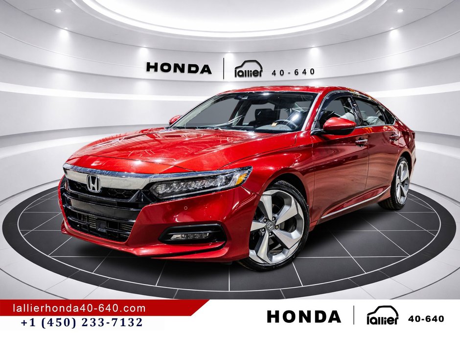 Honda Accord Sedan Touring/15 DOSSIERS D'ENTRETIEN/JAMAIS ACCIDENTÉ 2018 à Montréal, Québec