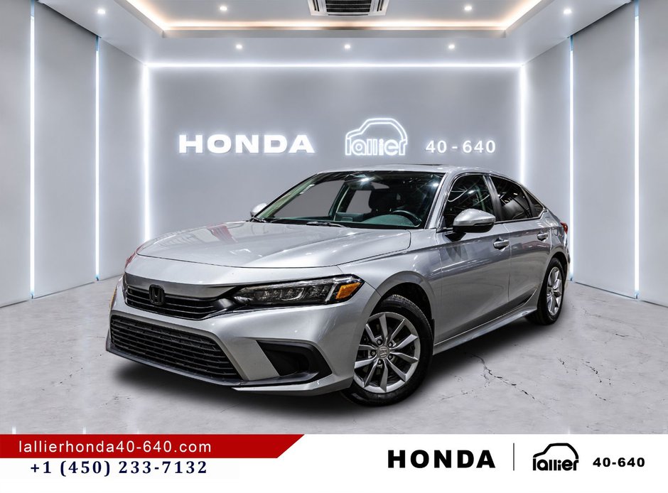 2024 Honda Civic Sedan EX/UN PROPRIÉTAIRE in Montréal, Quebec