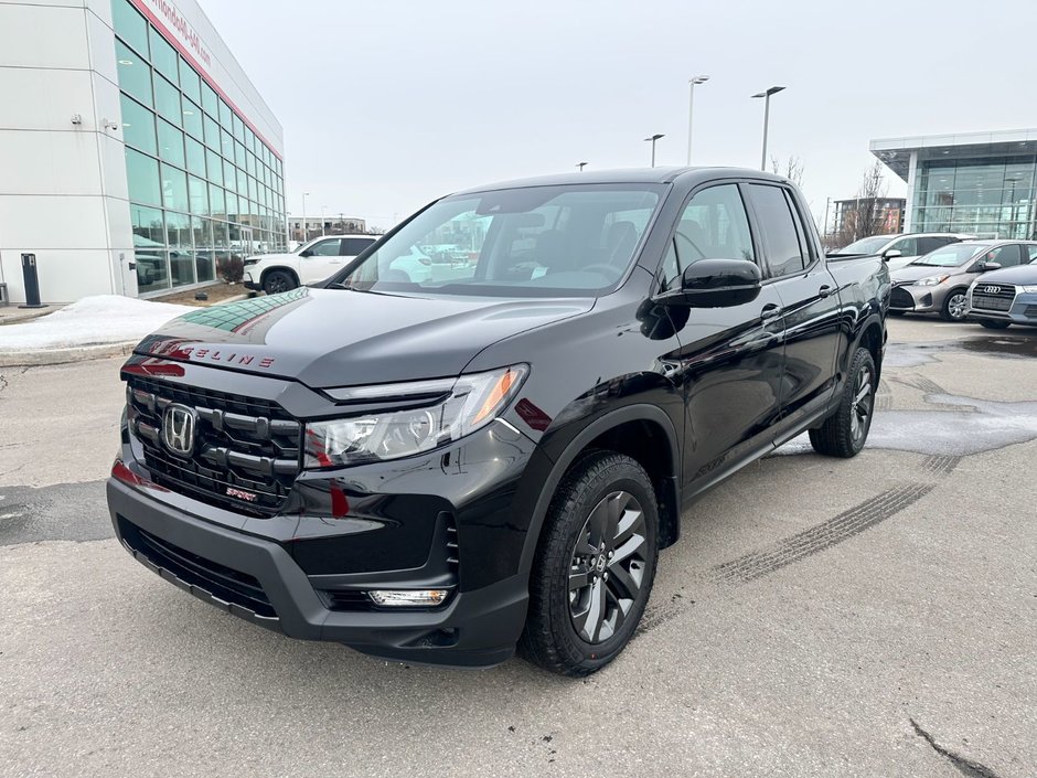 2025 Honda Ridgeline SPORT DÉMO - AWD- RABAIS DE 2 000$* in Montreal, Quebec