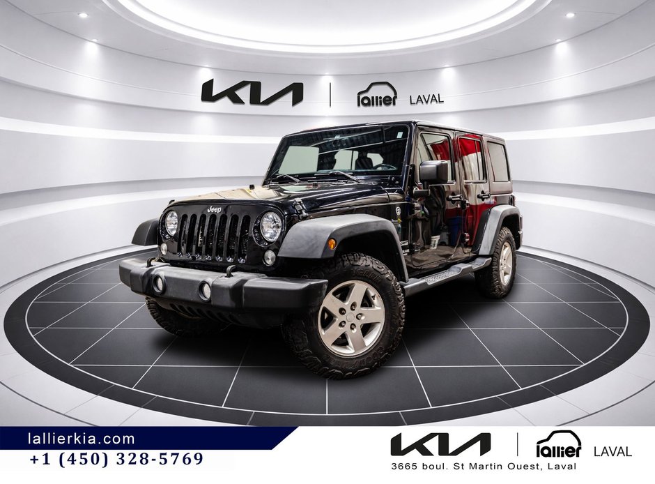 2016 Jeep Wrangler Unlimited Sport in Montréal, Quebec