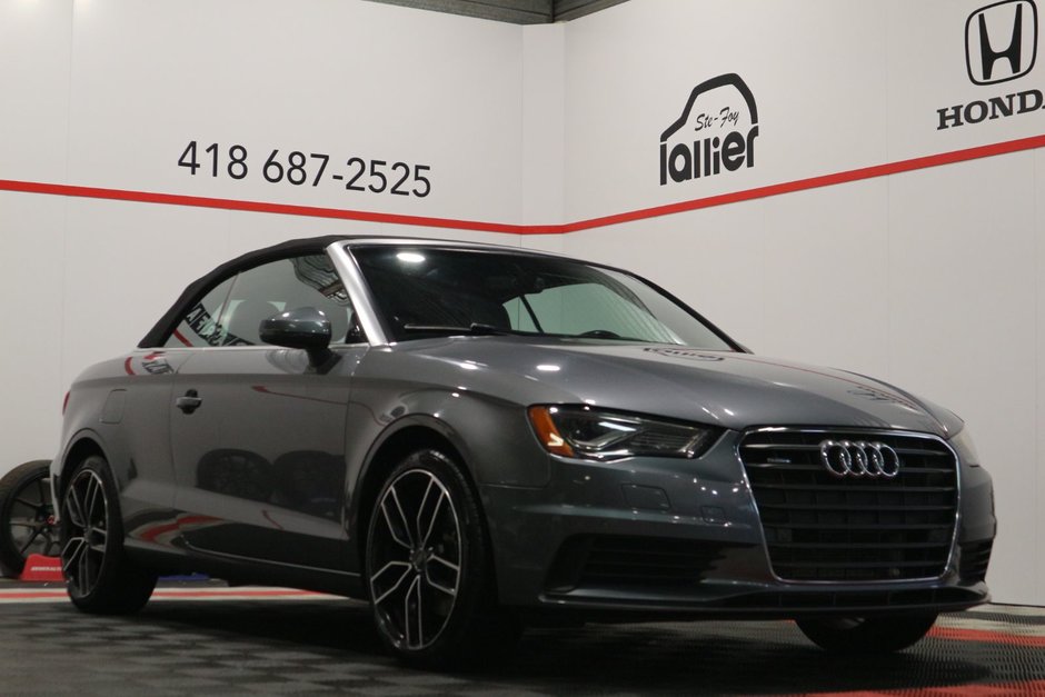 2016 Audi A3 2.0T Progressiv*CABRIOLET* in Quebec, Quebec