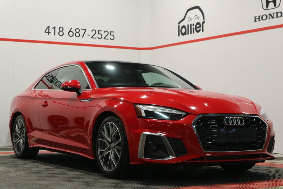 2022 Audi A5 Coupe Progressiv S-LINE*JAMAIS ACCIDENTÉ* in Quebec, Quebec