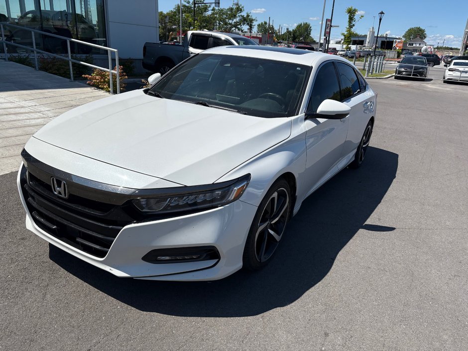 2019 Honda Accord Sedan Sport MANUELLE JAMAIS ACCIDENTÉ in , Quebec