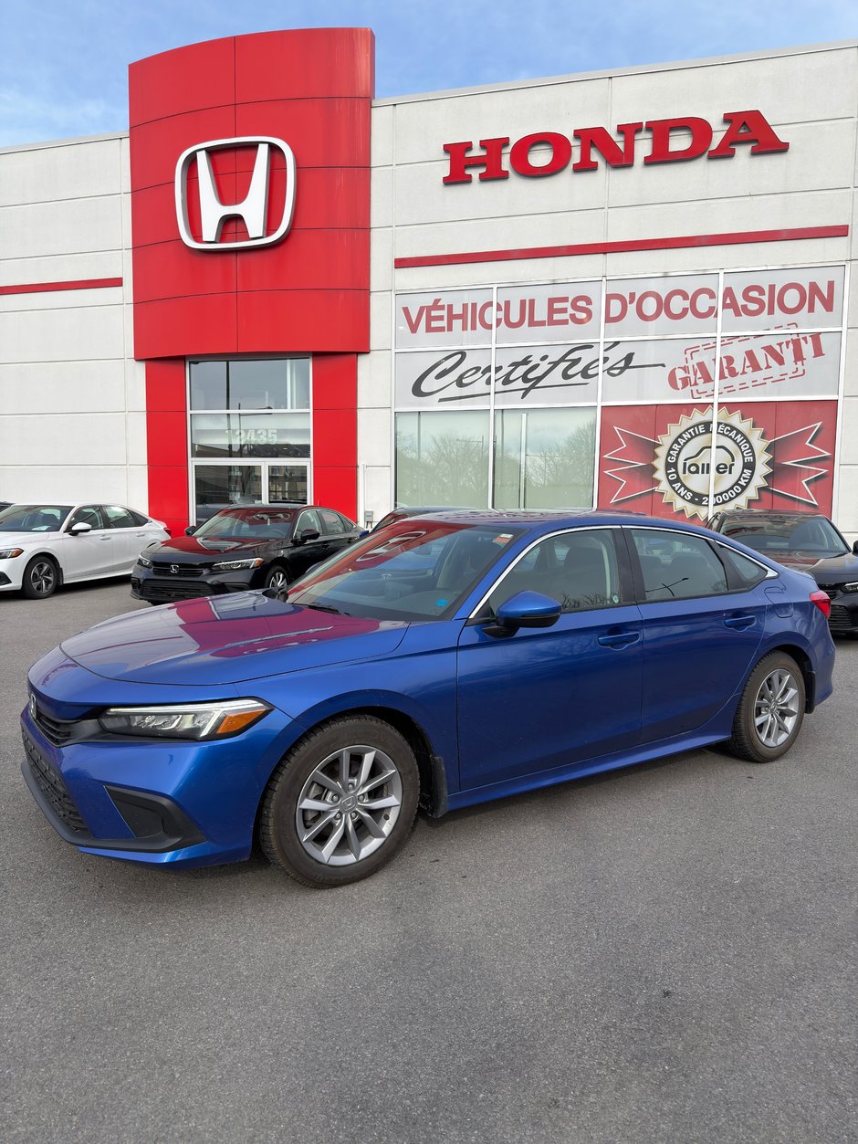 Honda Civic Sedan EX 2022 à Montréal, Québec