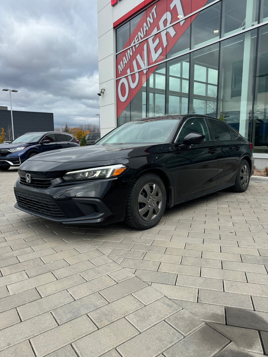 Civic Sedan LX 1PROPRIO JAMAIS ACCIDENTÉ 2023 à Montréal, Québec