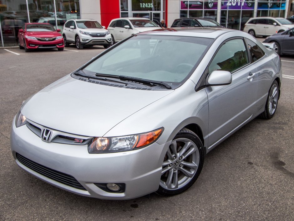 Pre Owned 2007 Honda Civic Si Pneus D Ete Neufs Lallier Honda