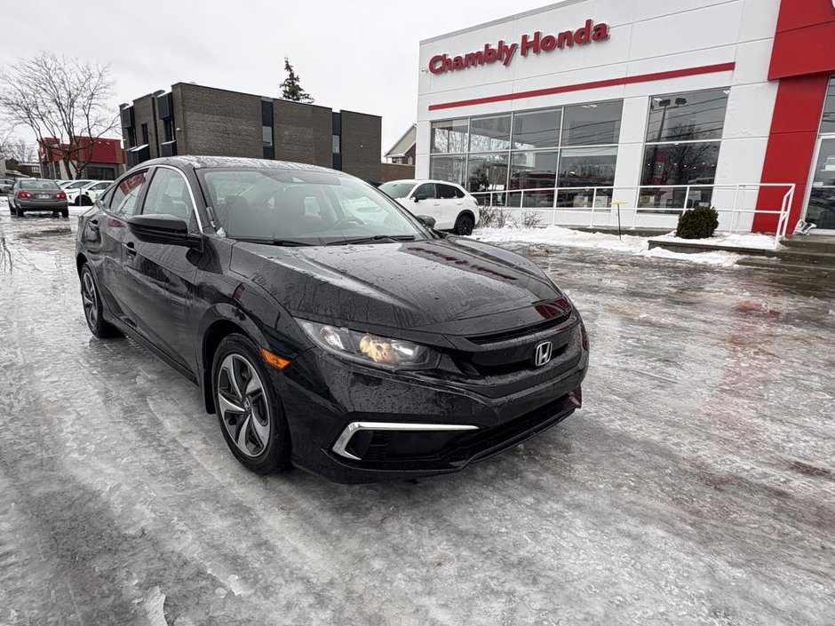 Honda Civic LX JAMAIS ACCIDENTÉ I CARPLAY I SIEGES CHAUFFANTS I CAMERA I SECURITE ACTIVE 2019 à , Québec