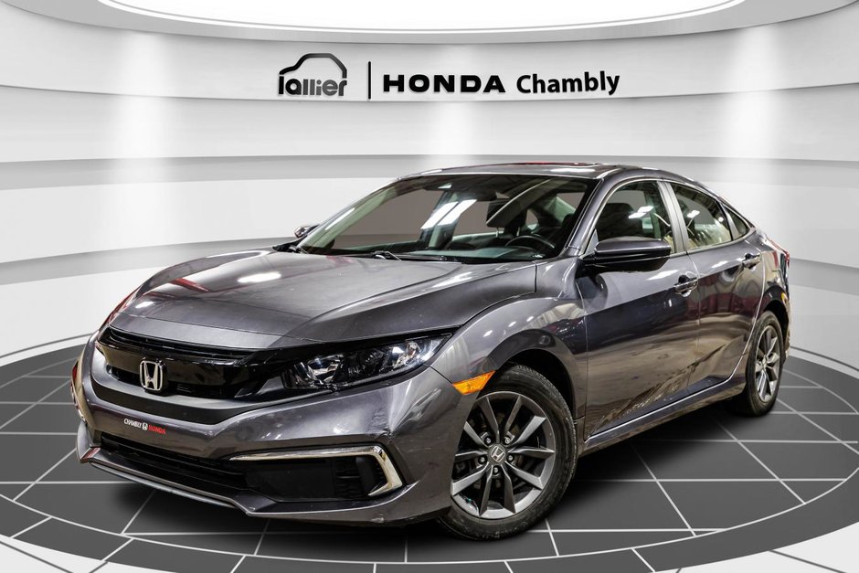 2021 Honda Civic EX 1 PROPRIO I TOUS LES ENTRTIENS CHEZ HONDA I TOIT OUVRANT I TAUX 5.99%I CARPLAY in Montréal, Quebec
