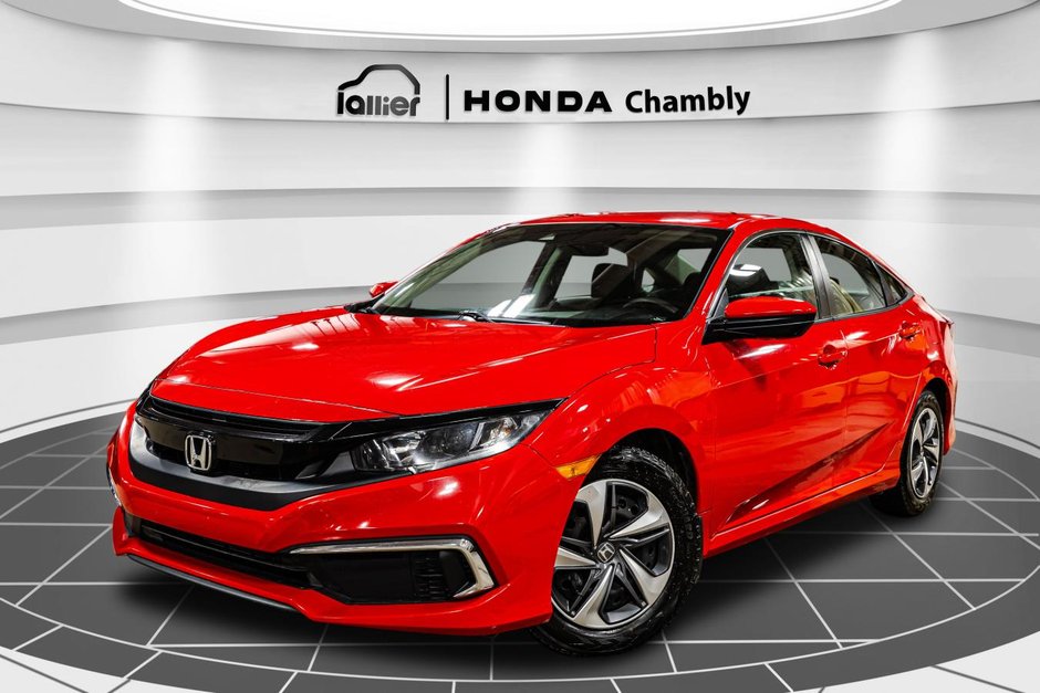 2021 Honda Civic LX CVT I GARANTIE 10 ANS/200 000 KM I SIGES CHAUFFANTS I SECURITE ACTIVE I CARPLAY in Montréal, Quebec