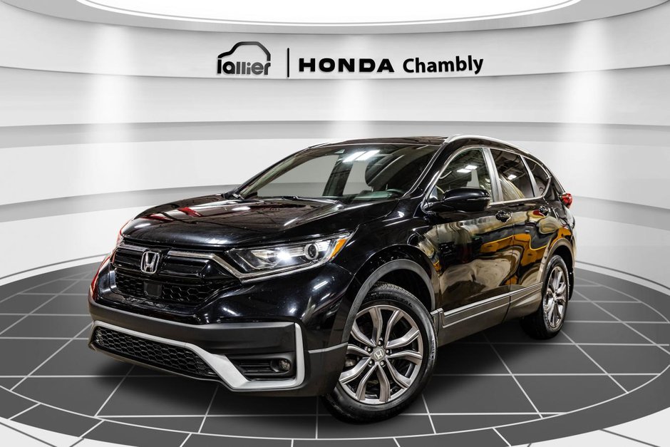 Honda CR-V Sport AWD I TOIT OUVRANT I MAGS I DEMARREUR I SIEGES ET VOLANT CHAUFFANTS I SECURITE ACTIVE 2021 à Montréal, Québec