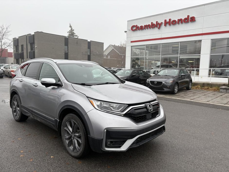 2022 Honda CR-V Sport AWD I CARPLAY I TOIT OUVRANT I MAGS I DEMARREUR I SIEGES ET VOLANT CHAUFFANTS I SECURITE ACTI in , Quebec