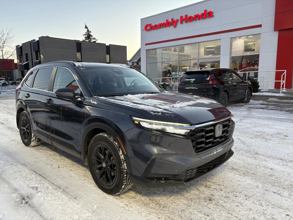 2023 Honda CR-V Sport AWD 1 PROPRIO I JAMAIS ACCIDENTÉ I CARPLAY I MAGS I TOIT OUVRANT I SIEGES ET VOLANT CHAUFFANTS in , Quebec