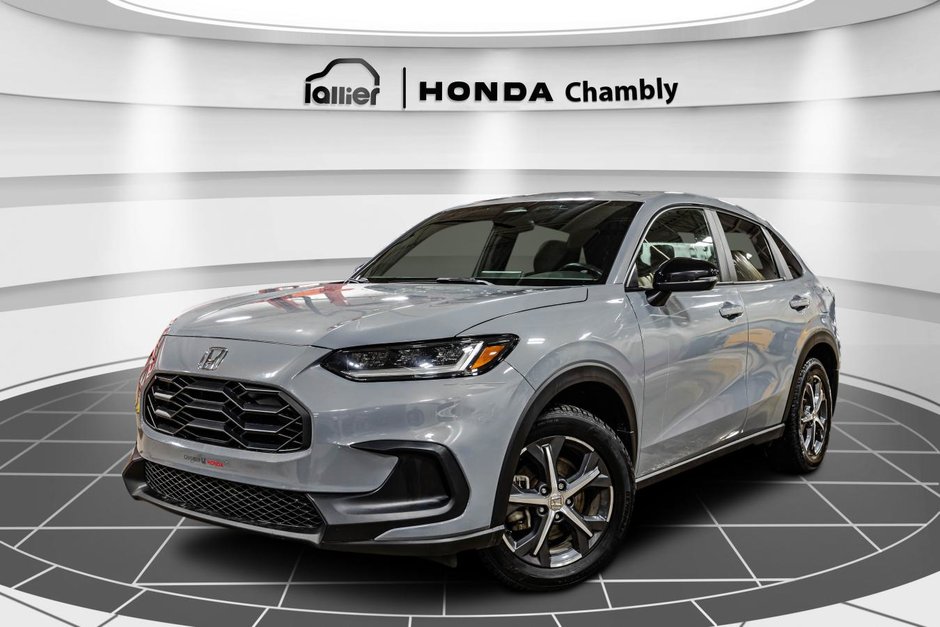 2023 Honda HR-V Sport AWD CARPLAY I SIEGES ET VOLANT CHAUFFANTS I  MAGS I DEMARREUR I TOIT OUVRANT I SECURITE ACTIVE in Montréal, Quebec