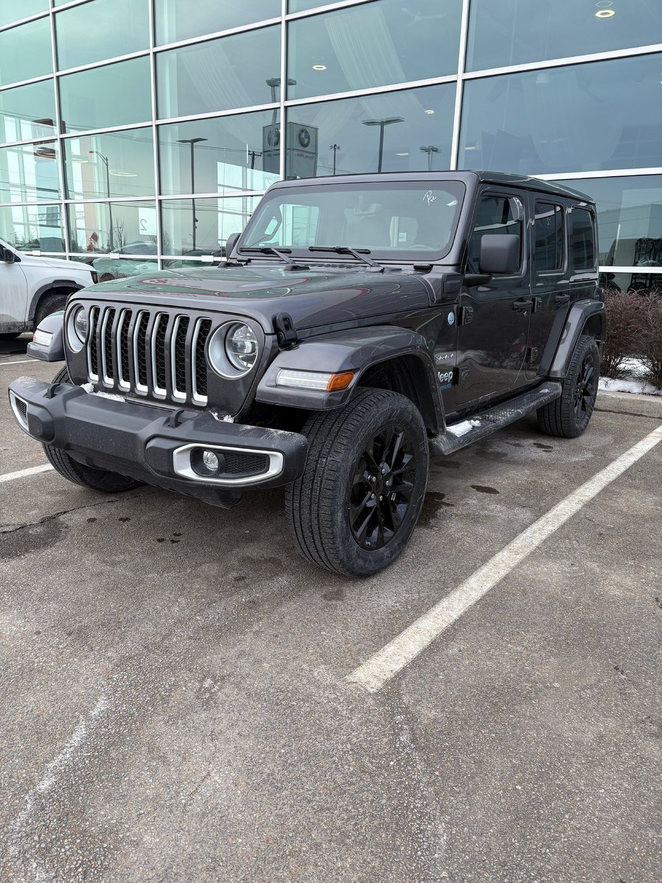 Jeep Wrangler 4xe Unlimited Sahara 2021 à Montréal, Québec