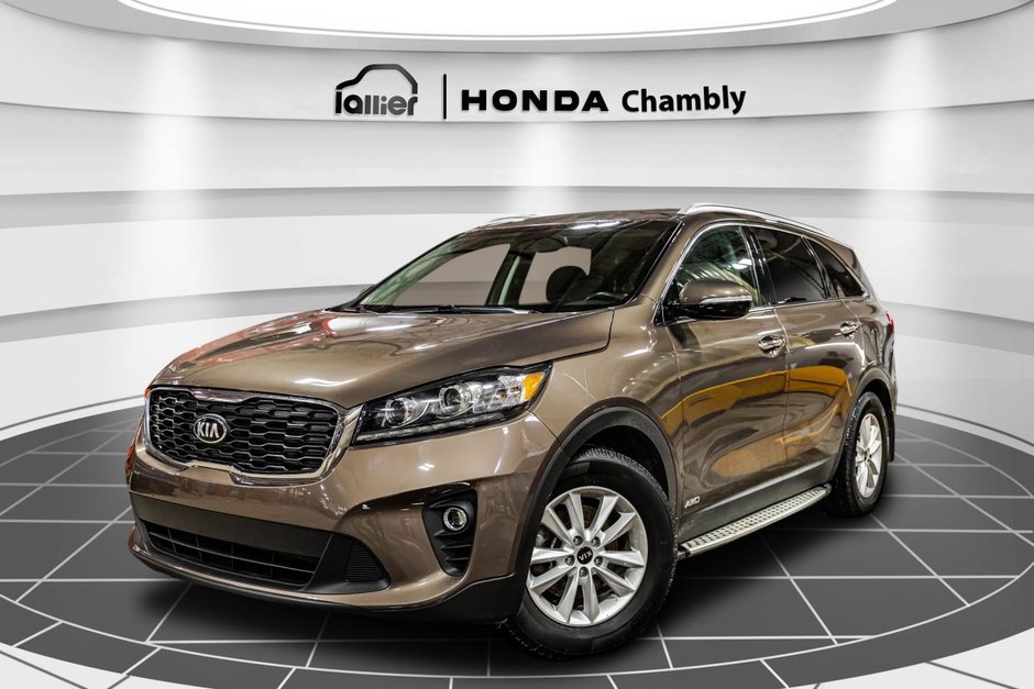 2019 Kia Sorento LX V6 Premium AWD 1 PROPRIO I 7 PLACES I SIEGES ET VOLANT CHAUFFANTS I CARPLAY I CAMERA I BLUETOOTH in Montréal, Quebec