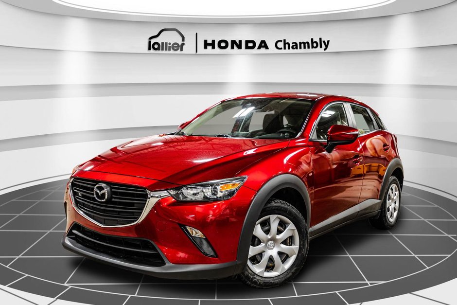 Mazda CX-3 GX AWD I JAMAIS ACCIDENTÉ I  ENTRETIENS CHEZ LE CONCESSIONNAIRE I  CAMERA I BLUETOOTH 2019 à Montréal, Québec