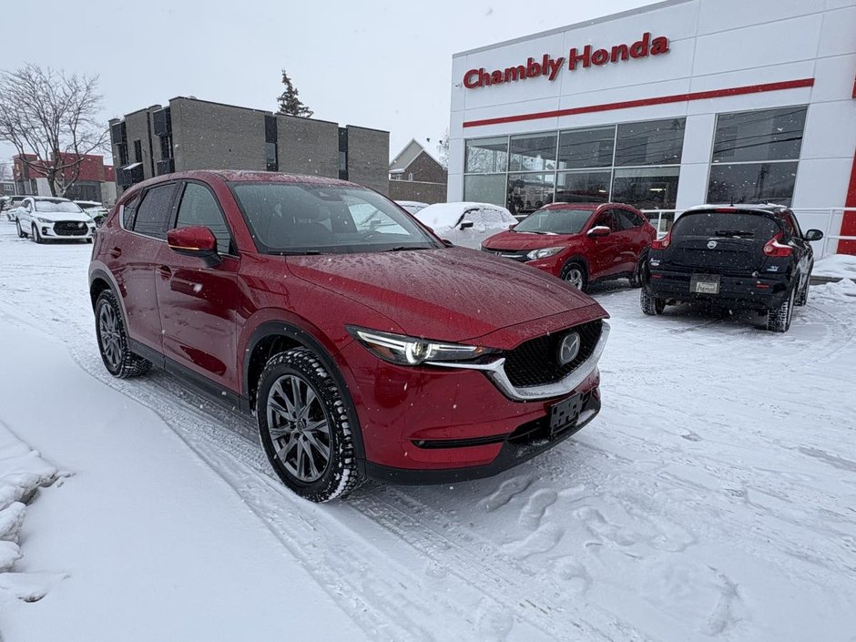 2021 Mazda CX-5 Signature AWD CUIR I SIEGES CHAUFFANTS ET VENTILÉS I MAGS I TOIT OUVRANT I SECURITE ACTIVE in , Quebec