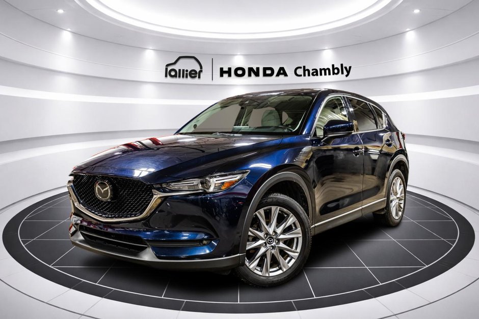 Mazda CX-5 GT AWD IMPECCABLE I CUIR I TOIT OUVRANT I SIEGES CHAUFFANTS I MAGS I SECURITE ACTIVE 2021 à Montréal, Québec
