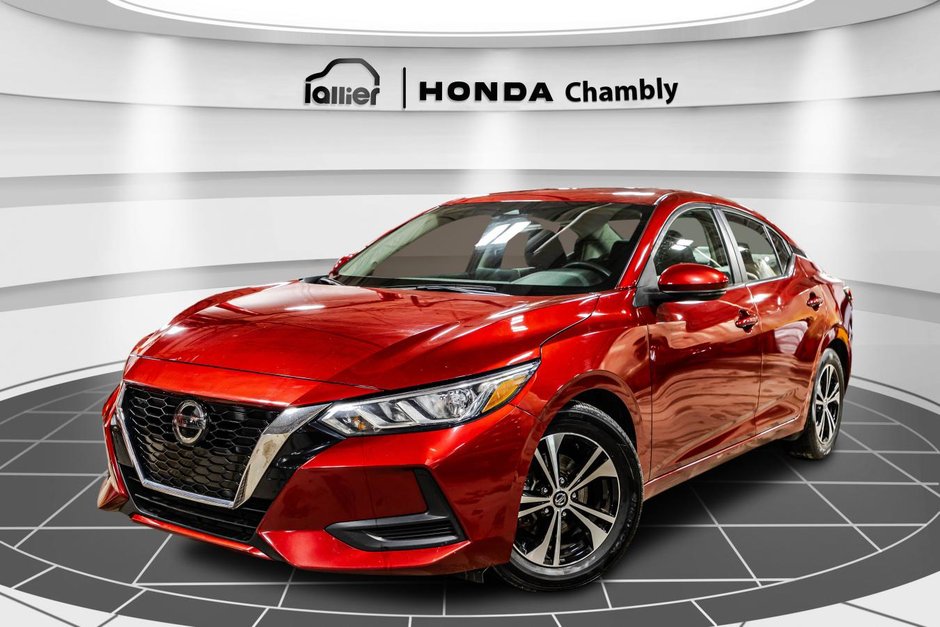 Nissan Sentra SV 29 000 KM !!! I JAMAIS ACCIDENTÉ I CARPLAY I TAUX 5.99%I DEMARREUR I SIEGES CHAUFFANTS I CAMERA I 2021 à Montréal, Québec