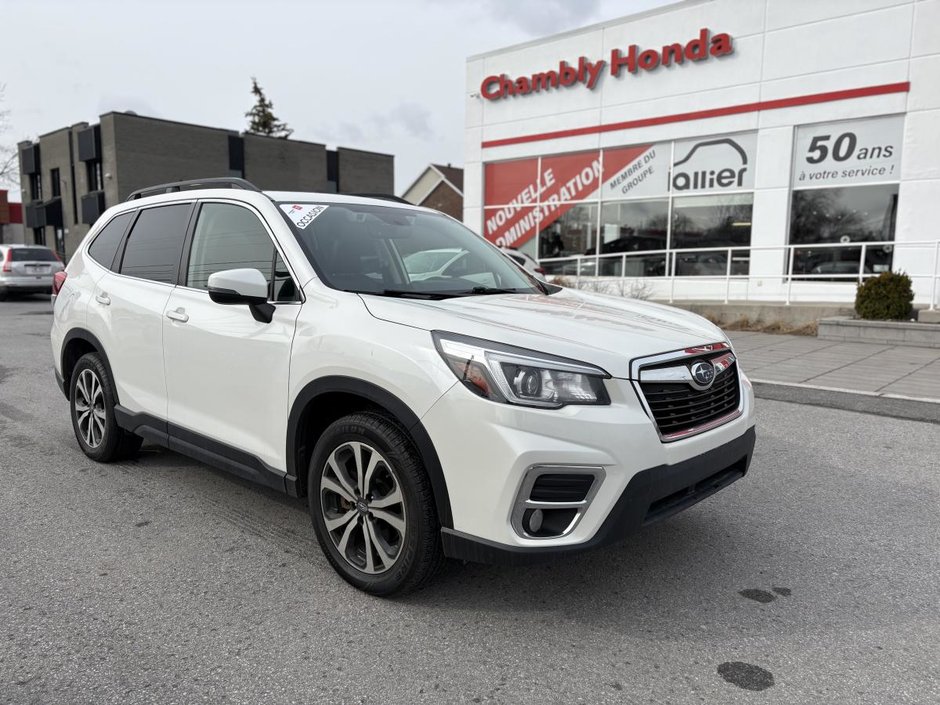 Subaru Forester 2.5i Limited CUIR I TOIT OUVRANT I MAGS I SIEGES ET VOLANT CHAUFFANTS I SECURITE ACXTIVE 2020 à Montréal, Québec