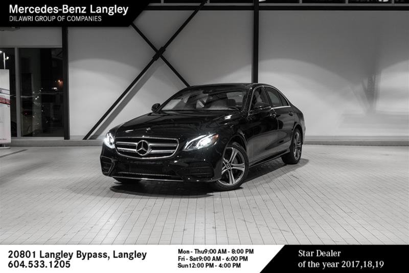 Mercedes Benz Langley 2020 Mercedes Benz E350 4matic Sedan