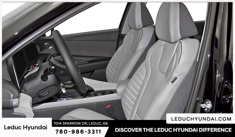 2026 Hyundai Elantra Hybrid Luxury Two-Tone Interior-3