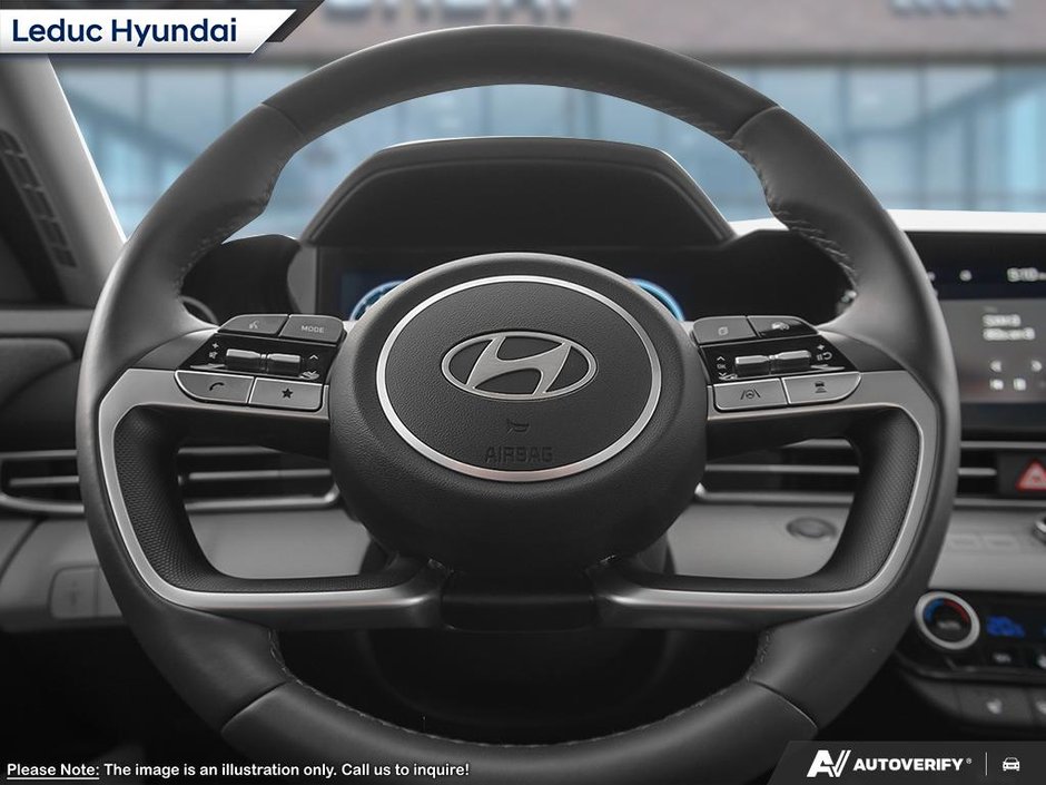 2026 Hyundai Elantra Hybrid Luxury Two-Tone Interior-10