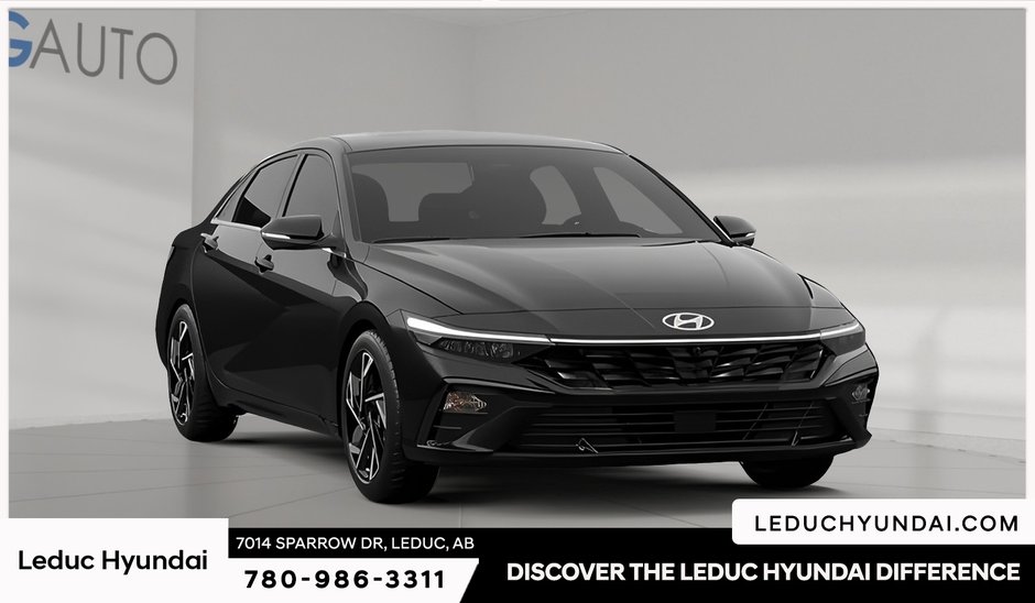 2026 Hyundai Elantra Hybrid Luxury Two-Tone Interior in Leduc, Alberta