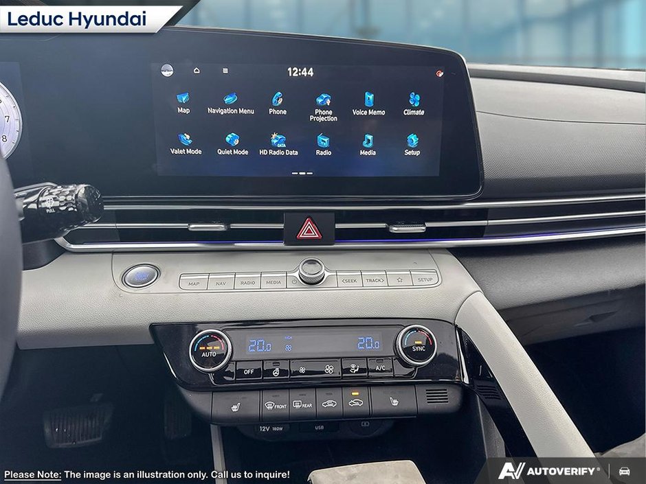 2026 Hyundai Elantra Luxury Two-Tone Interior-14