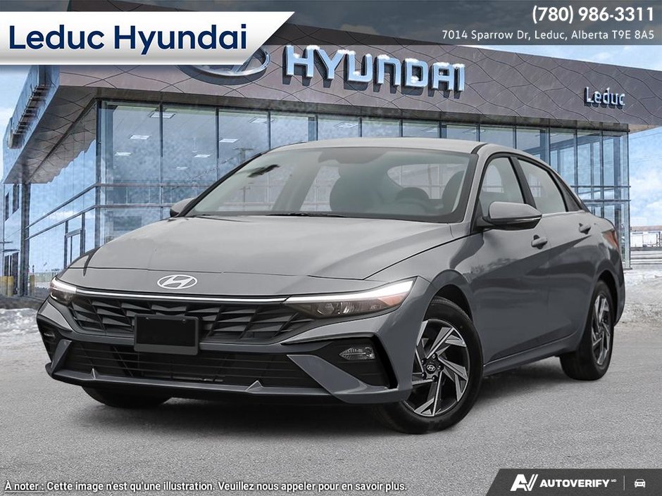 2026 Hyundai Elantra Luxury Two-Tone Interior in Leduc, Alberta