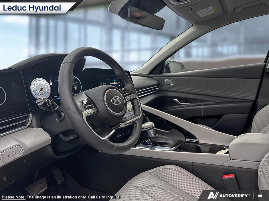 2026 Hyundai Elantra Luxury Two-Tone Interior-10