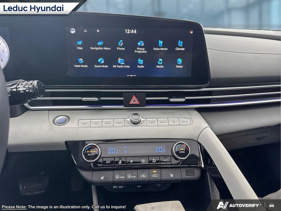 2026 Hyundai Elantra Luxury Two-Tone Interior-16