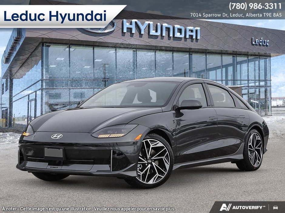 2025 Hyundai Ioniq 6 Preferred AWD Long Range with Ultimate Package in Leduc, Alberta