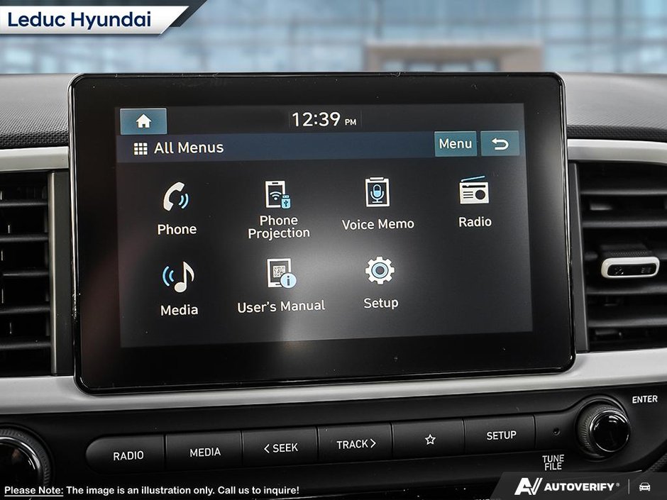 2025 Hyundai Venue Ultimate - Black interior-16