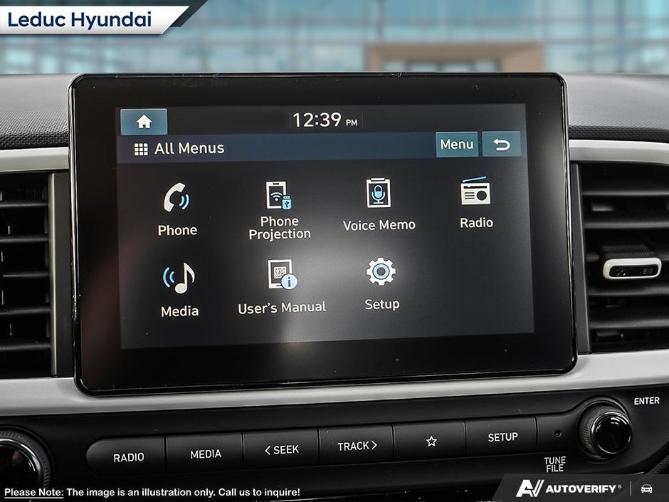 2025 Hyundai Venue Ultimate - Black interior-16