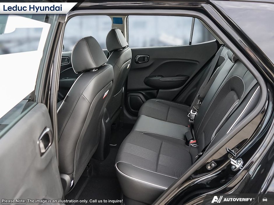 2025 Hyundai Venue Ultimate - Black interior-19