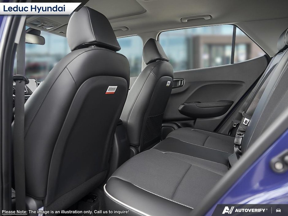 2025 Hyundai Venue Ultimate - Black interior-19