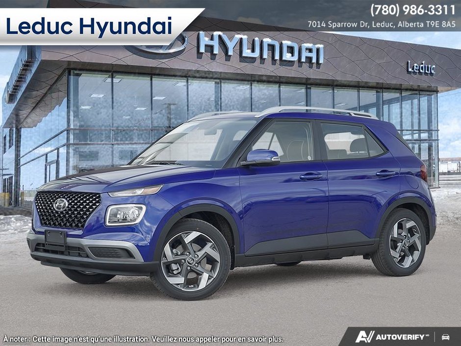 2025 Hyundai Venue Ultimate - Black interior in Leduc, Alberta